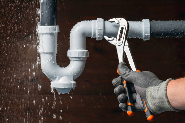 Professional Plumbing technician working in Durand, WI